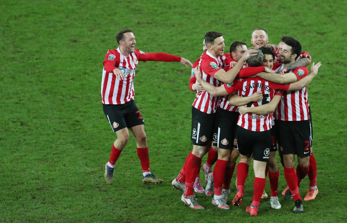 Sunderland team and injury news vs Rochdale